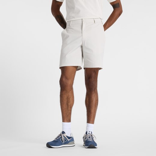 Spodenki męskie New Balance MS51583GYM – szare ze sklepu New Balance Poland w kategorii Spodenki męskie - zdjęcie 179836285