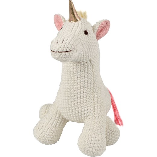 Magni Maskotka &quot;Knitted Unicorn&quot; - 0+ ze sklepu Limango Polska w kategorii Zabawki - zdjęcie 179836928