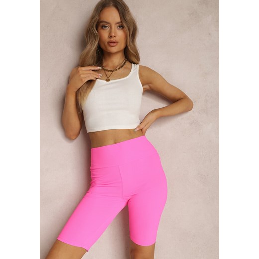 Różowe Kolarki Hysali ze sklepu renee.pl w kategorii Szorty - zdjęcie 179839369