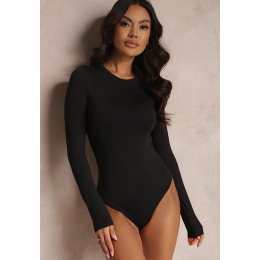Czarne Body Glorya ze sklepu renee.pl w kategorii Bluzki damskie - zdjęcie 179840337