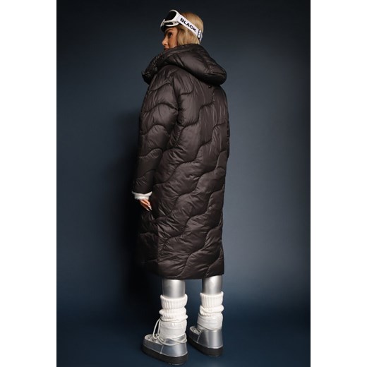 Czarna Kurtka Pikowana Zechia Renee 2XL promocja renee.pl