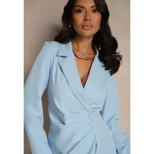 Niebieska Sukienka Semiche Renee L okazyjna cena renee.pl