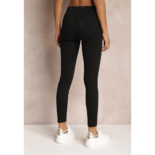 Czarne Jeansy Skinny z Efektem Push Up Karinali Renee S okazja renee.pl