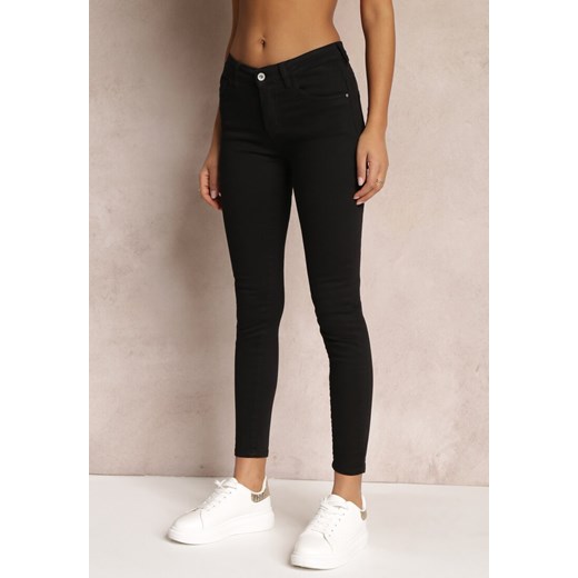 Czarne Jeansy Skinny z Efektem Push Up Karinali Renee XS okazja renee.pl