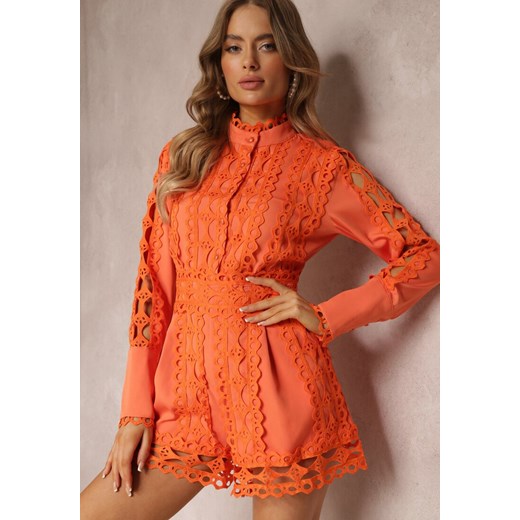 Kombinezon damski Renee pomarańczowa boho 