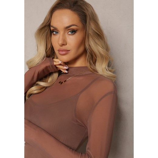 Sukienka Renee na spacer z długim rękawem 