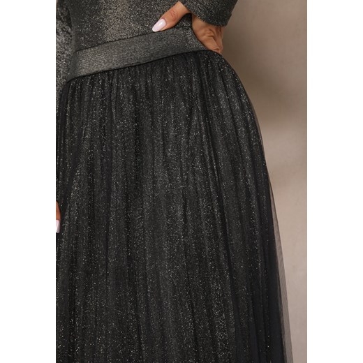 Spódnica czarna Renee midi 