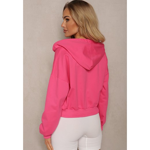 Fuksjowa Bluza Rozpinana z Wyszytą Emotką i Kapturem Cornoria Renee XL renee.pl okazja