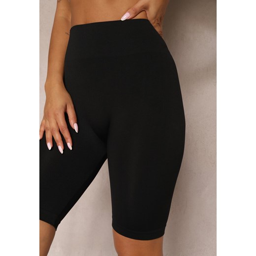 Czarne Kolarki Szorty High Waist Vimalines Renee S okazja renee.pl