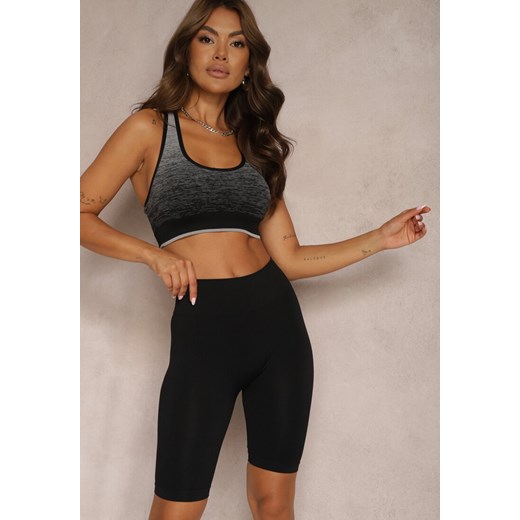 Czarne Kolarki Szorty High Waist Vimalines Renee S okazja renee.pl