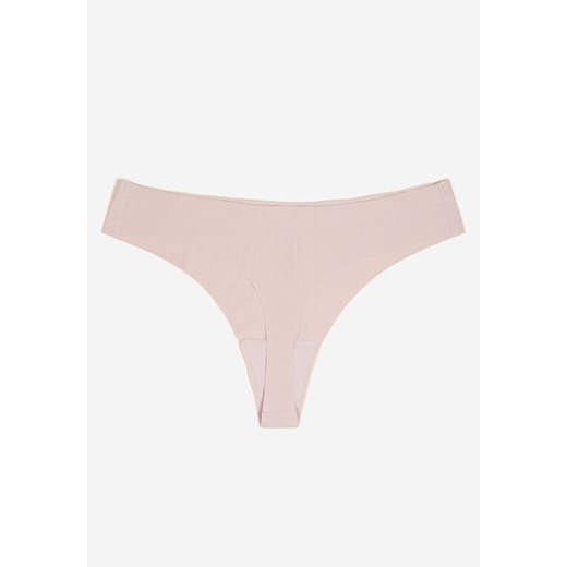Jasnoróżowe Majtki o Kroju Stringów Bezszwowe Keliola Renee L/XL promocja renee.pl
