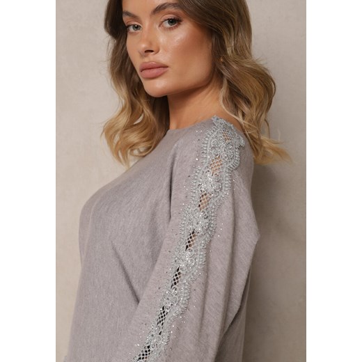 Renee sweter damski z okrągłym dekoltem 