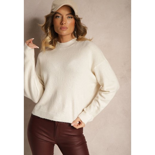 Renee sweter damski beżowy 