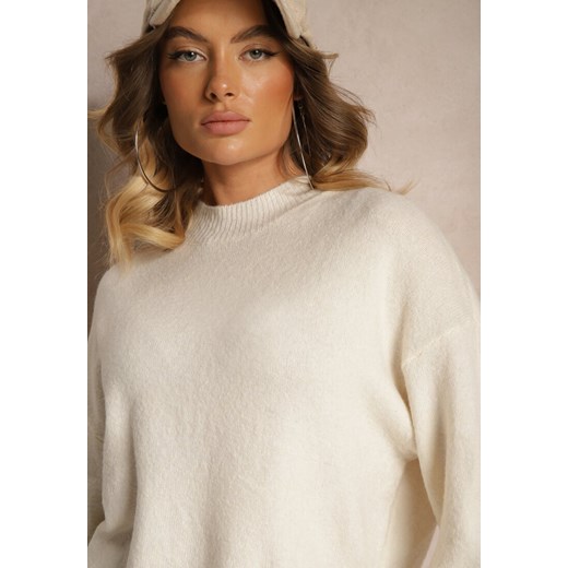 Sweter damski Renee z okrągłym dekoltem 