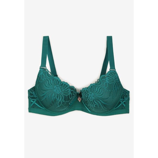 Renee biustonosz zielony koronkowy 