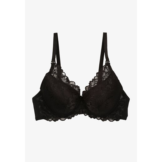 Biustonosz czarny Renee elegancki 