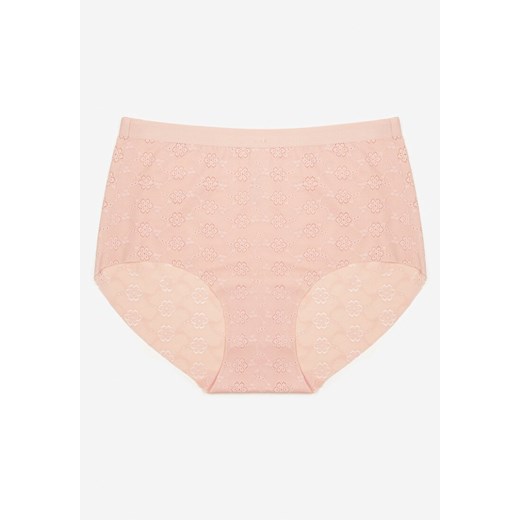Różowa Bielizna Modelująca Majtki High Waist Lilialira ze sklepu renee.pl w kategorii Bielizna wyszczuplająca - zdjęcie 179958076