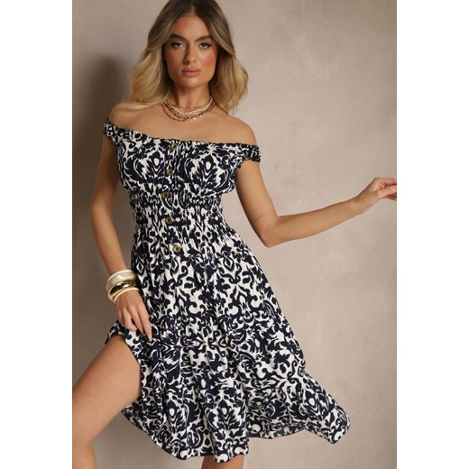 Sukienka Renee casual midi bawełniana 