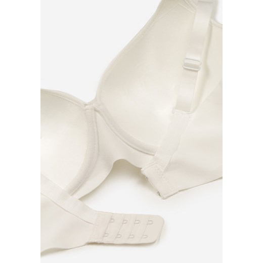 Jasnobeżowy Biustonosz Full Cup z Delikatną Koronką Timaole 80D wyprzedaż born2be.pl