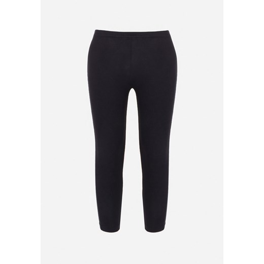 Granatowe Legginsy Ionile ze sklepu born2be.pl w kategorii Spodnie dziewczęce - zdjęcie 180084607