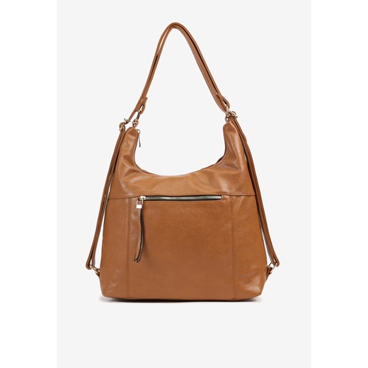 Żółta Torebka z Regulowaną Rączką z Kieszonkami Tirilda ze sklepu born2be.pl w kategorii Torby Shopper bag - zdjęcie 180093856
