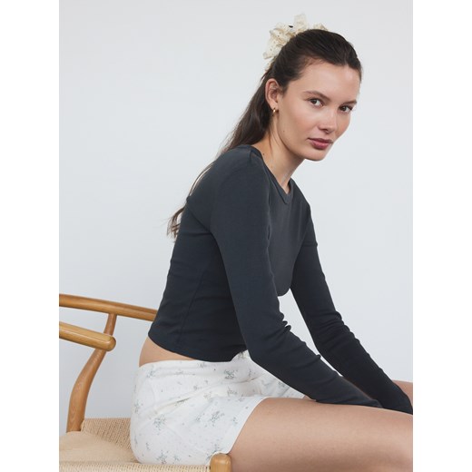 Reserved - Piżamowe szorty 2 pack - jasnozielony Reserved L Reserved