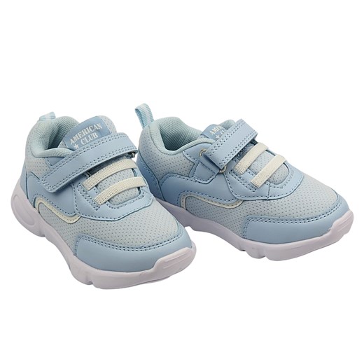 Buty dziecięce sportowe niebieskie American Club WT 105/22, ze sklepu ulubioneobuwie w kategorii Buty sportowe dziecięce - zdjęcie 180167387