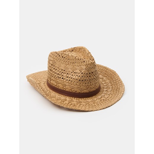 Sinsay - Kapelusz fedora - beżowy Sinsay One Size Sinsay