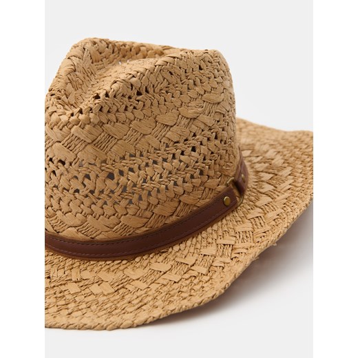 Sinsay - Kapelusz fedora - beżowy Sinsay One Size Sinsay