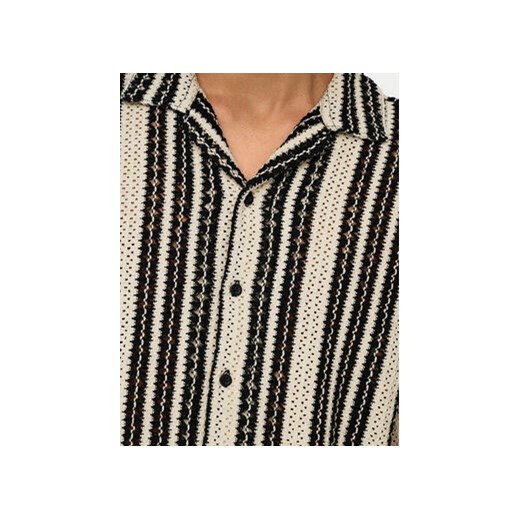 Koszula męska Only & Sons biała w paski 