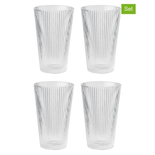 Stelton Szklanki (4 szt.) &quot;Pilastro&quot; - 350 ml ze sklepu Limango Polska w kategorii Naczynia - zdjęcie 180173527