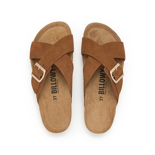 Klapki damskie Billowy brązowe 