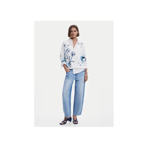 Sweter damski Desigual z nadrukami casualowy