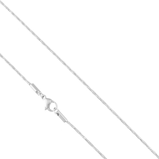 Łańcuszek srebrny damski splot linka delikatny 45 cm stal chirurgiczna ze sklepu otien.com w kategorii Łańcuszki - zdjęcie 180175198