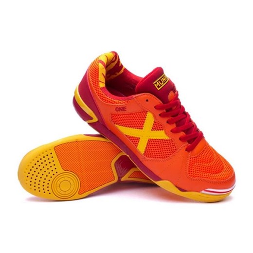 Buty Munich One 51 3071051 pomarańczowe ze sklepu ButyModne.pl w kategorii Buty sportowe męskie - zdjęcie 180176208