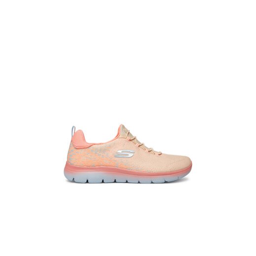 Skechers Sneakersy Summits-Morning Glow 150269/NCMT Koralowy ze sklepu MODIVO w kategorii Buty sportowe damskie - zdjęcie 180178175