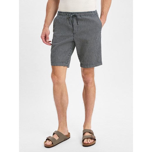 Tommy Hilfiger Szorty Mężczyźni Bawełna granatowy w paski ze sklepu vangraaf w kategorii Spodenki męskie - zdjęcie 180179588