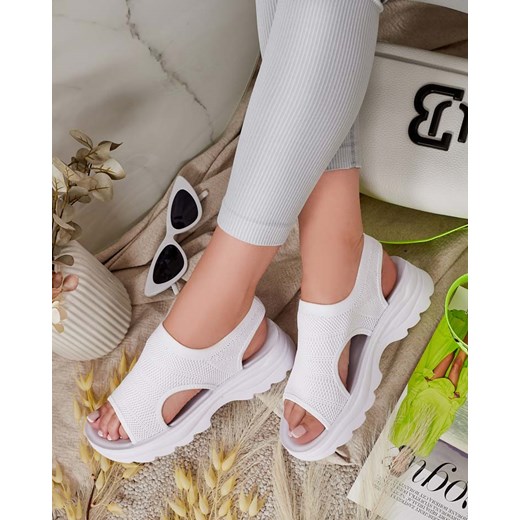 Royalfashion Sandałki damskie z cholewką Viss ze sklepu royalfashion.pl w kategorii Sandały damskie - zdjęcie 180180455