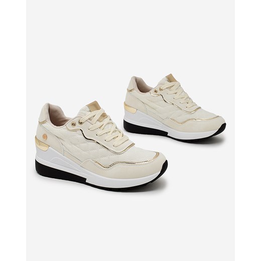 Royalfashion Sportowe sneakersy damskie na koturnie Lololi Royalfashion.pl 40 royalfashion.pl promocyjna cena