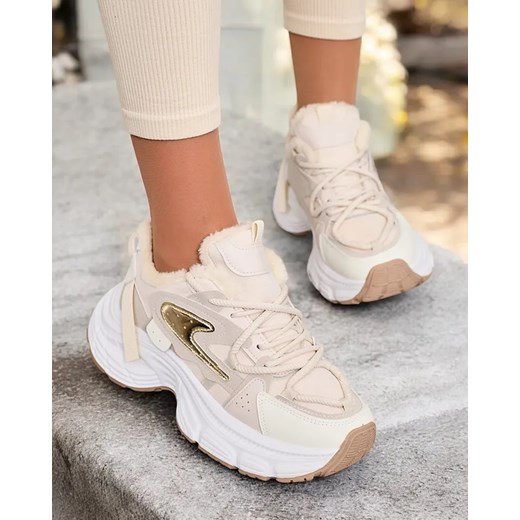 Royalfashion Sneakersy damskie z ociepleniem Nozir ze sklepu royalfashion.pl w kategorii Buty sportowe damskie - zdjęcie 180183096