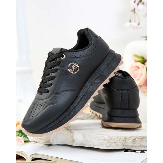 Royalfashion Damskie ażurowe buty sportowe Telleni ze sklepu royalfashion.pl w kategorii Buty sportowe damskie - zdjęcie 180183209