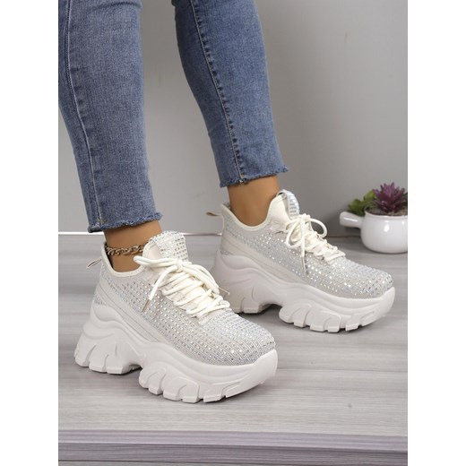 Royalfashion Sneakersy damskie Bisst ze sklepu royalfashion.pl w kategorii Buty sportowe damskie - zdjęcie 180186815