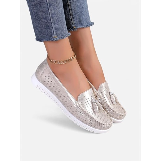 Royalfashion Damskie mokasyny Esse ze sklepu royalfashion.pl w kategorii Mokasyny damskie - zdjęcie 180186917