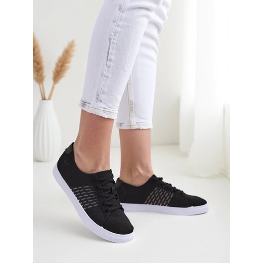 Royalfashion Damskie materiałowe buty sportowe Norbiese ze sklepu royalfashion.pl w kategorii Trampki damskie - zdjęcie 180188875