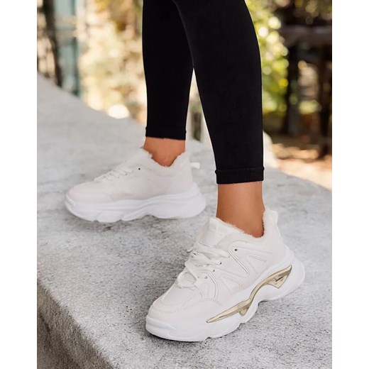 Royalfashion Sneakersy damskie z ociepleniem Comiv ze sklepu royalfashion.pl w kategorii Buty sportowe damskie - zdjęcie 180189917