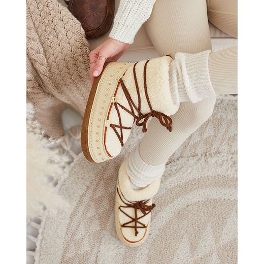 Royalfashion Buty śniegowce damskie Vimelud ze sklepu royalfashion.pl w kategorii Śniegowce damskie - zdjęcie 180190969