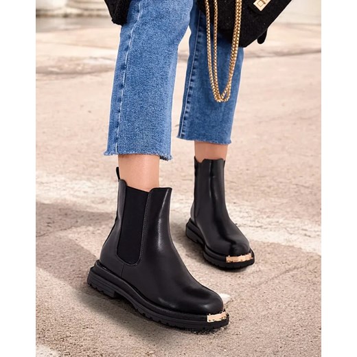 Royalfashion Botki damskie Veris ze sklepu royalfashion.pl w kategorii Botki - zdjęcie 180194167