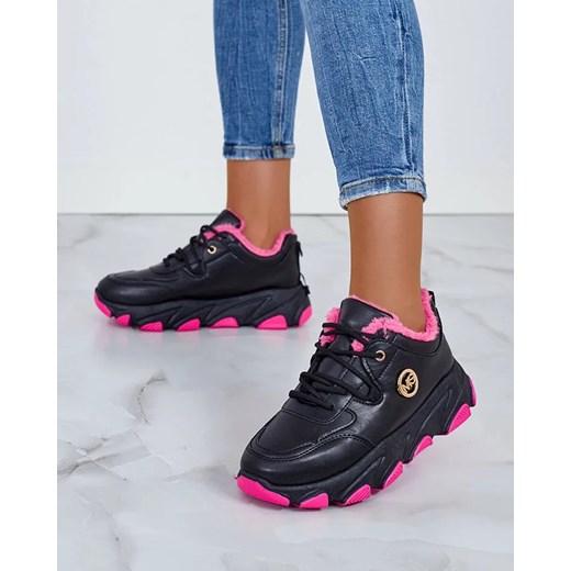 Royalfashion Sneakersy damskie z ociepleniem Caromi ze sklepu royalfashion.pl w kategorii Buty sportowe damskie - zdjęcie 180194298