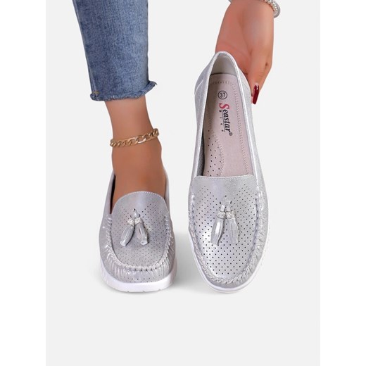 Royalfashion Damskie mokasyny Esse ze sklepu royalfashion.pl w kategorii Mokasyny damskie - zdjęcie 180195469
