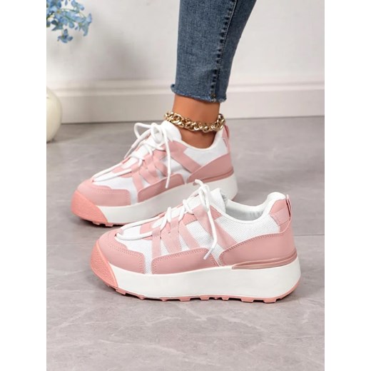 Royalfashion Sportowe sneakersy damskie Clevsa ze sklepu royalfashion.pl w kategorii Buty sportowe damskie - zdjęcie 180195668